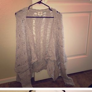 Distress cardigan